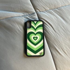 wildflower matcha latte love iPhone x/xs phone case